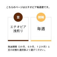 香り高し!　エチオピア　毎週150g　珈琲定期便